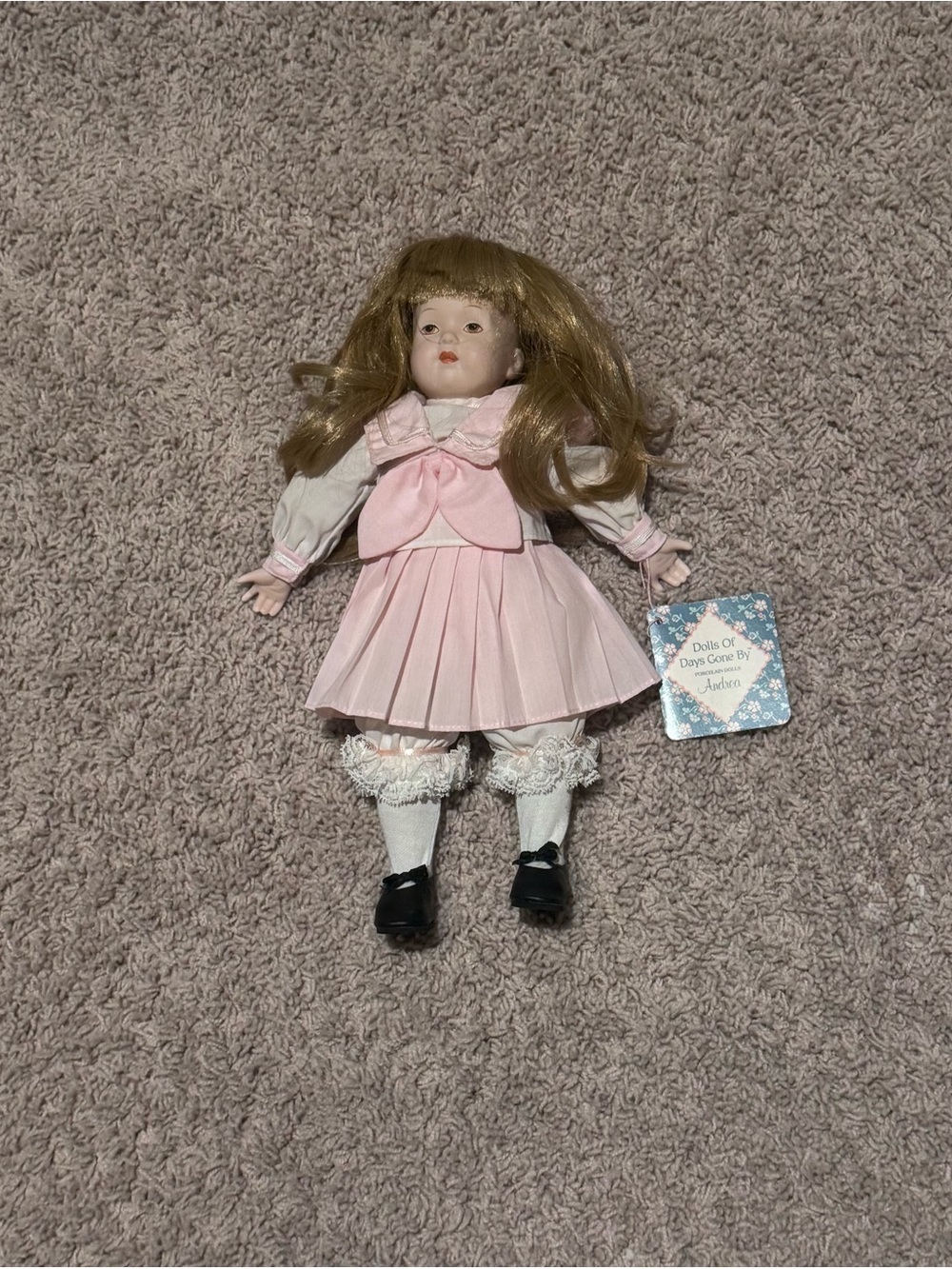 Vintage Porcelain Doll - Andrea of the Dolls of Days Gone By - RUSS Collectibles